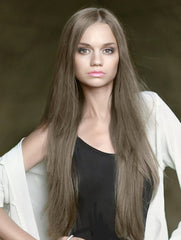 #10 LIGHT ASH BROWN MICRO BEAD HAIR EXTENSIONS