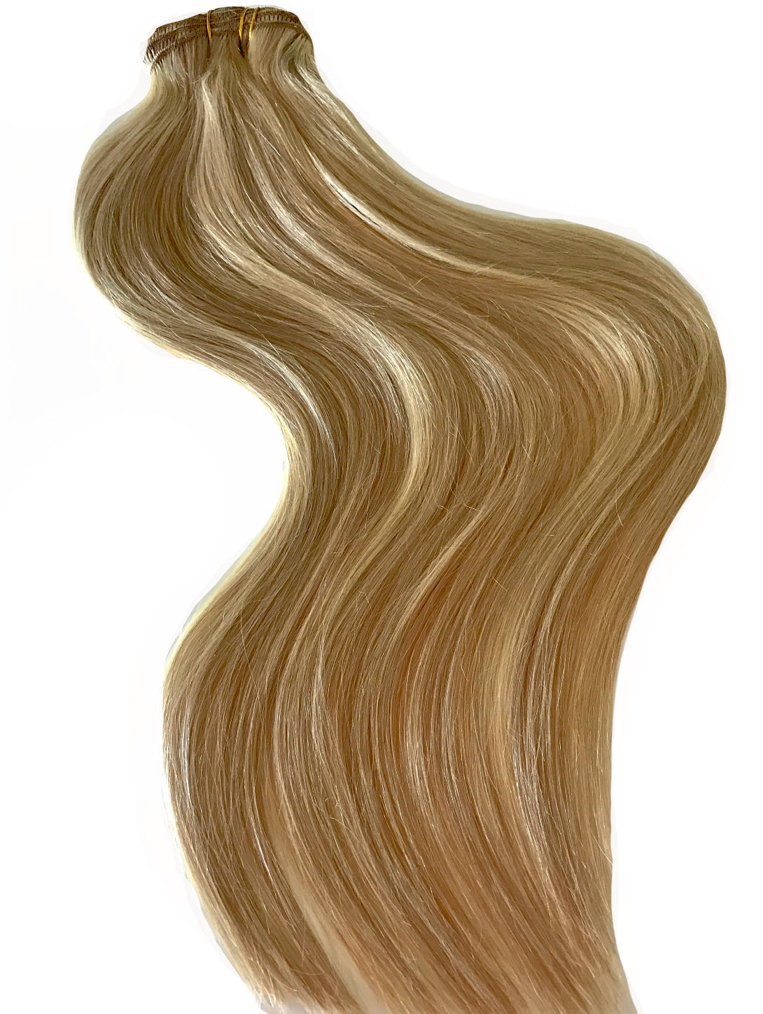 #12 "SALTED CARAMEL" CARAMEL BLONDE WEFT