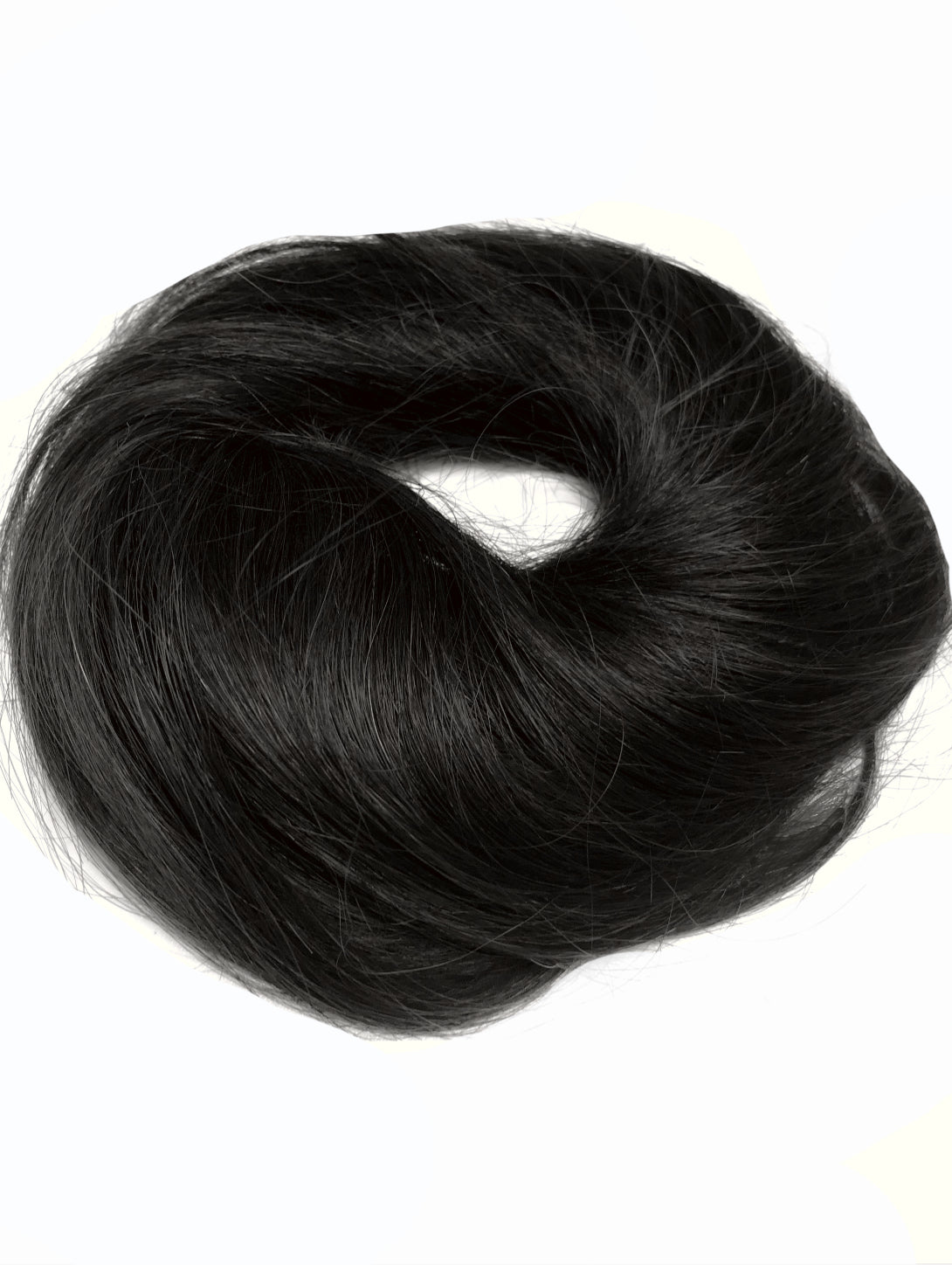 black remy human hair bun scrunchie messy bun