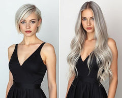 #20 medium ash blonde remy tape hair extensons