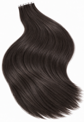 #2 RICH CHOCOLATE DARK BROWN RUSSIAN TAPE HAIR EXTENSIONS