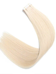 #613/60 "VANILLA BLONDE'"BLONDE HIGHLIGHTED TAPE HAIR EXTENSIONS