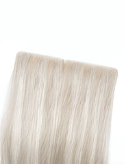 #10/613 Cool Brown & Blonde Highlight Invisible Tape Hair Extensions - Pure Tape Hair Extensions