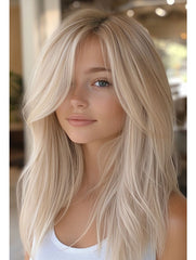 Honey Blonde Highlight Hair Toppers - 18" -1.8x6 Base