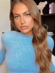 #12 SALTED CARAMEL DARK BLONDE TAPE HAIR EXTENSIONS