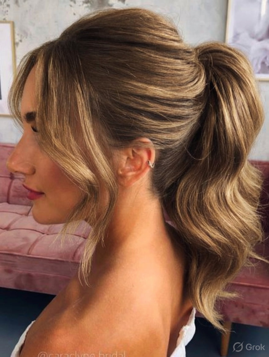 dark blonde wavy
clip in hair extensions