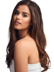 #1B/6 MIDNIGHT BROWN BALAYAGE CLIP IN HAIR EXTENSIONS
