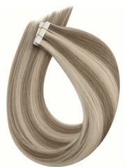 #10/613 "BOHEMIAN BLONDE " HIGHLIGHTED TAPE HAIR EXTENSIONS