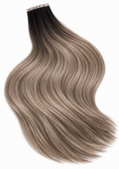 #2B/18/60 "CALIFORNIA BLONDE" ASH BLONDE BALAYAGE HAIR EXTENSIONS