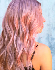 pastel pink tape hair extensions light pink tape hair extensions