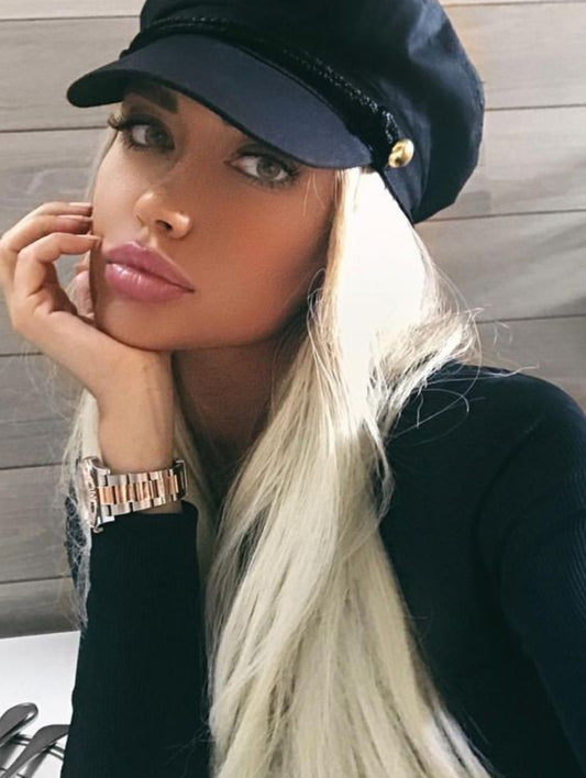 #CREAM BLONDE CLIP IN HAIR EXTENSIONS EXTRA THICK 150 GRAMS