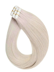 #CREAM BLONDE VIRGIN TAPE HAIR EXTENSIONS LIGHT