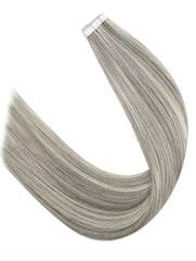 #18/613 "BEVERLY HILLS" ASH BLONDE HIGHLIGHT TAPE HAIR EXTENSIONS