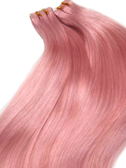 pastel pink tape hair extensions light pink tape hair extensions