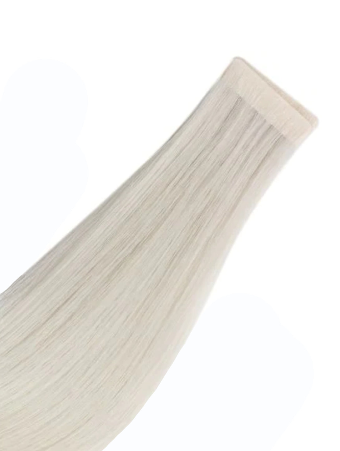 #White Blonde - Invisible Seamless Skin Weft Tape-In Hair Extensions