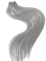 #SILVER BLONDE REMY WEFT HAIR EXTENSIONS