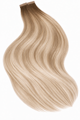 GOLDEN BLONDE ROOT STRETCH BALAYAGE TAPE HAIR EXTENSIONS
