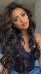 Darkest brown / natural black hair extensions