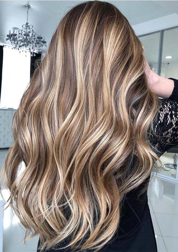 #10/20/16/10 "TROPIC SANDS" LIGHT ASH BROWN ROOTS TO CARAMEL BLONDE FOILS BALAYAGE / OMBRE TAPE HAIR EXTENSIONS - Pure Tape Hair Extensions