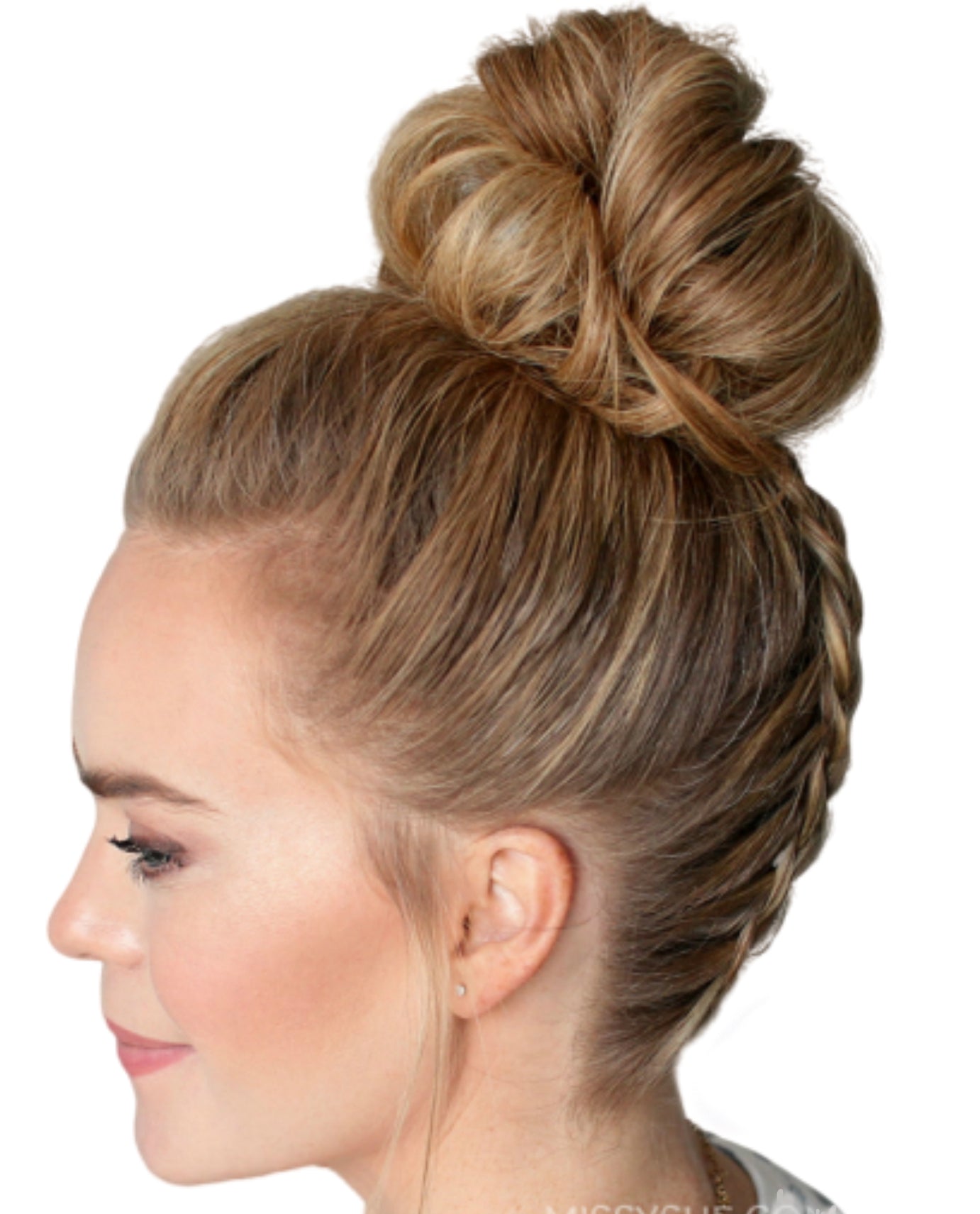 #16- Booster Volume Bun - 100% human hair scrunchie bun - Pure Tape Hair Extensions