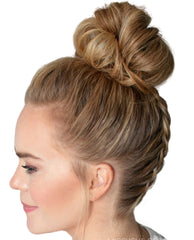 #16- Booster Volume Bun - 100% human hair scrunchie bun - Pure Tape Hair Extensions