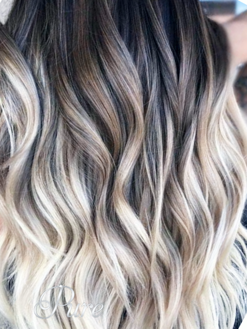 BLAYAGE HIGHLIGHT TAPE HAIR EXTENSIONS AUSTRALIA