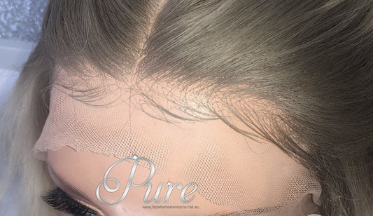 Lace Wig - Summer Blonde - 180% Density -20" Balayage - Pure Tape Hair Extensions