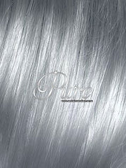 #SILVERY GREY - LIGHT METALLIC GREY - TAPE-IN HAIR EXTENSIONS - LUXURY RUSSIAN - Pure Tape Hair Extensions