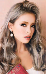 #18 "SMOKY BLONDE" DARK ASH BLONDE KERATIN BOND HAIR EXTENSIONS 