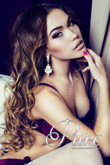 #1b / 6 - ULTIMATE CLIP-IN HAIR EXTENSIONS - Dark Brown To Light Brown 22" - Pure Tape Hair Extensions