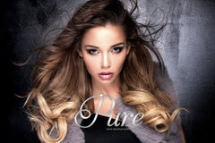 #4/12/22 Wavy Ombre Balayage Luxury Russian Grade Tape Hair Extensions - Pure Tape Hair Extensions