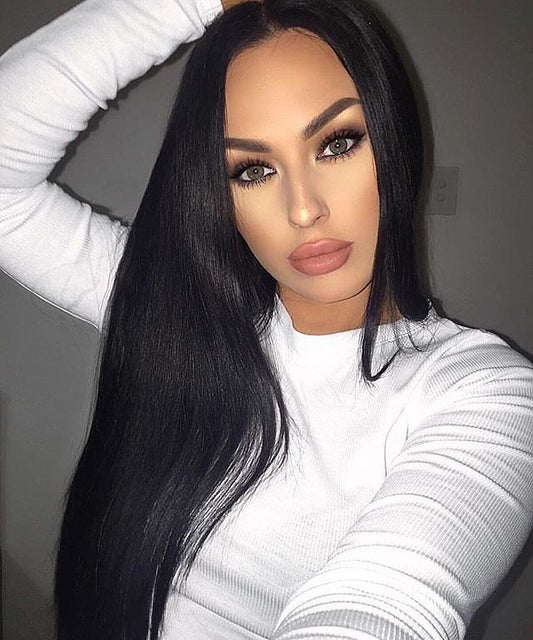 Natural Black - 180% Density - 30" - Pure Tape Hair Extensions