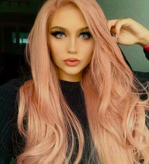 Peach tape hair extensions pastel apricot hair extensions