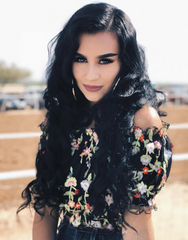 #1 BLACK WAVY TAPE HAIR EXTENSIONS