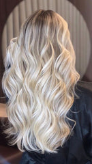 highlighted remy human hair extensions