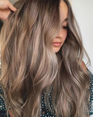 #10/18/16 caramel brown root stretch balayage hair extensions