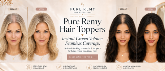 Pure remy hair toppers\