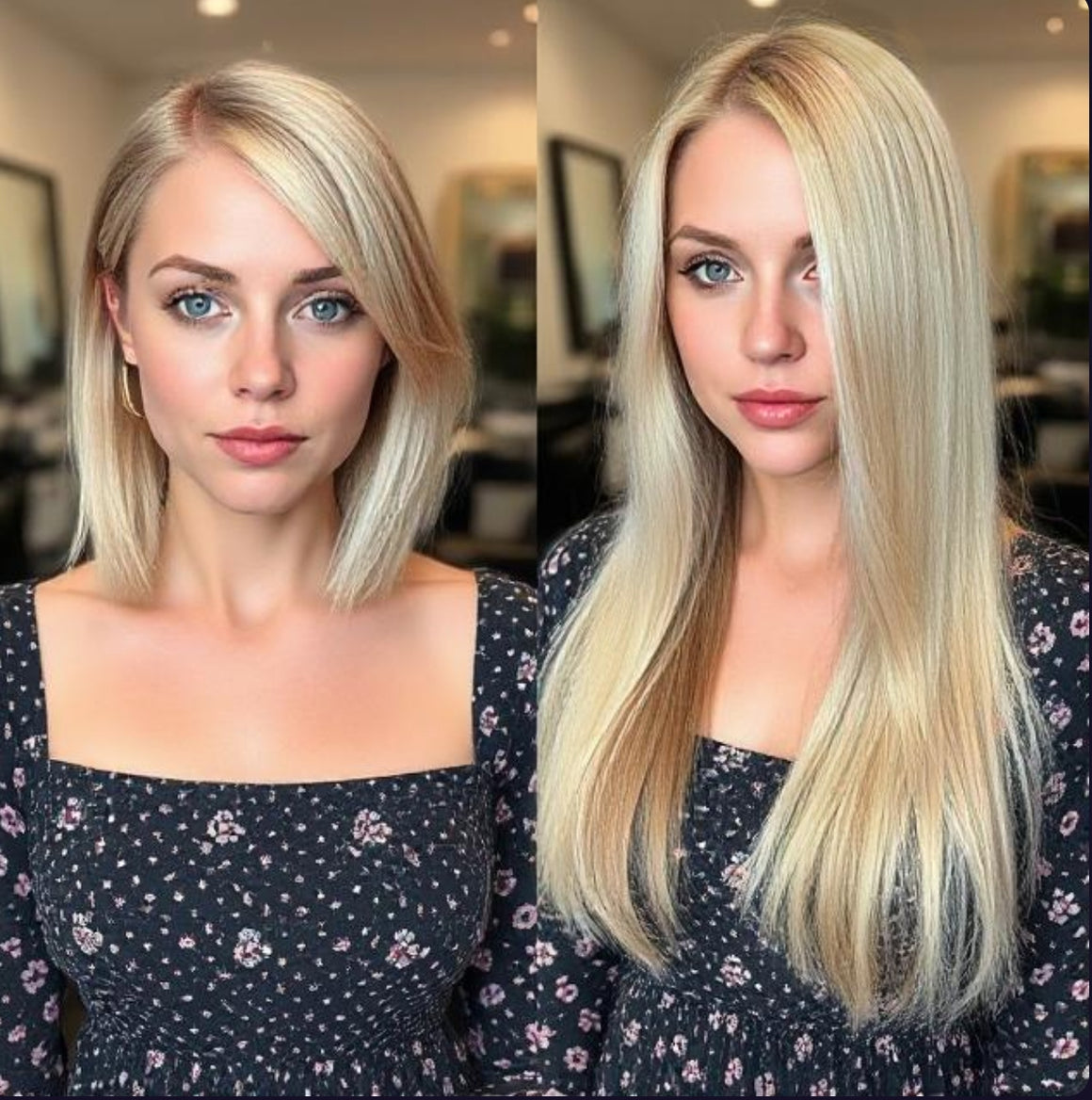 Root Stretch Extensions ROOT STRETCH TAPE HAIR EXTENSIONS – Pure Remy Hair Extensions