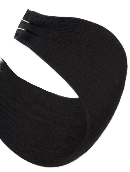 #1 BLACK ULTIMATE CLIP IN HAIR EXTENSIONS