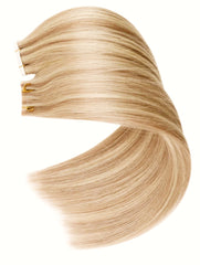 butter honey blonde highlighted hair extensions