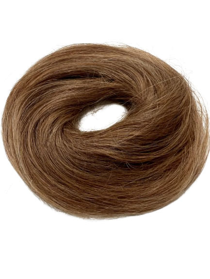 #8 - Booster Volume Bun - 100% luxury human hair scrunchie bun