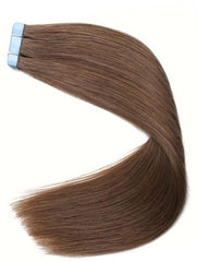 chestnut brown virgin tape hair extensions
