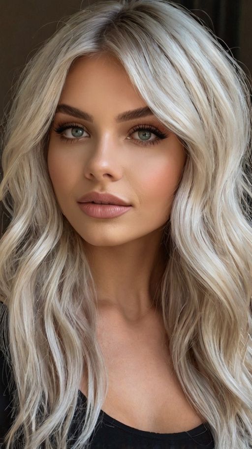 Cool Blonde Root Smudge Highlight - Volume Hair Topper - 18" -1.8x6 Base