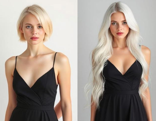 #CREAM BLONDE - LIGHT BLONDE TAPE HAIR EXTENSIONS