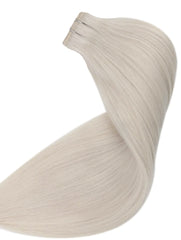 #CREAM BLONDE WEFT HAIR EXTENSIONS EXTRA THICK 110g