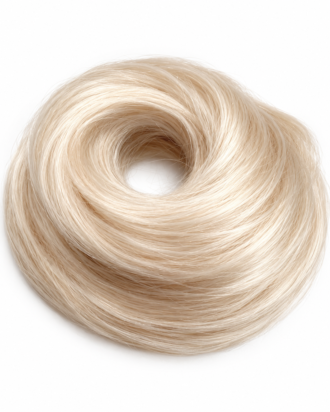 Golden Blonde Remy 100% Human Hair Scrunchie Bun