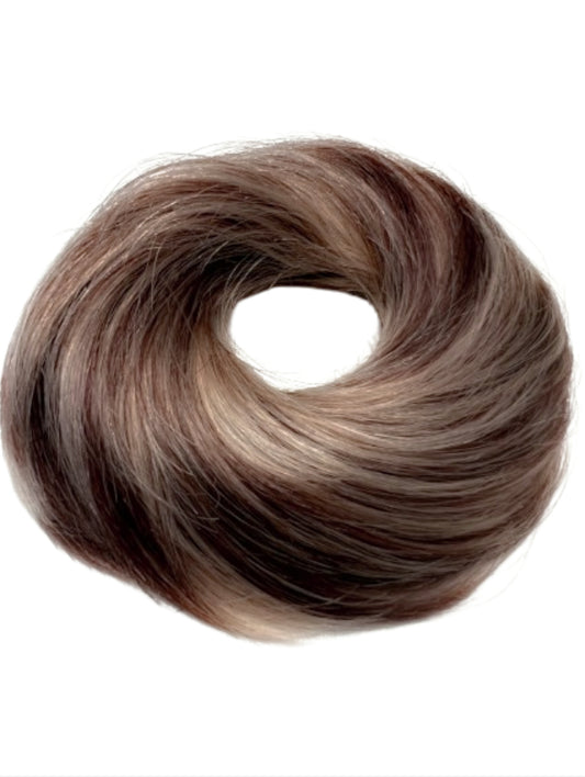 #14/18 - Booster Volume Bun - 100% Human Hair Scrunchie Bun