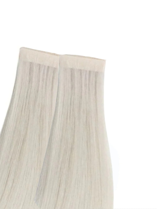 Russian #1001 - Ultra Blonde Invisible Tape Hair Extensions - Pure Tape Hair Extensions 