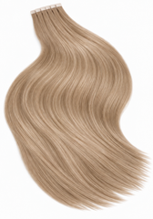 Caramel blonde remy tape hair extensions