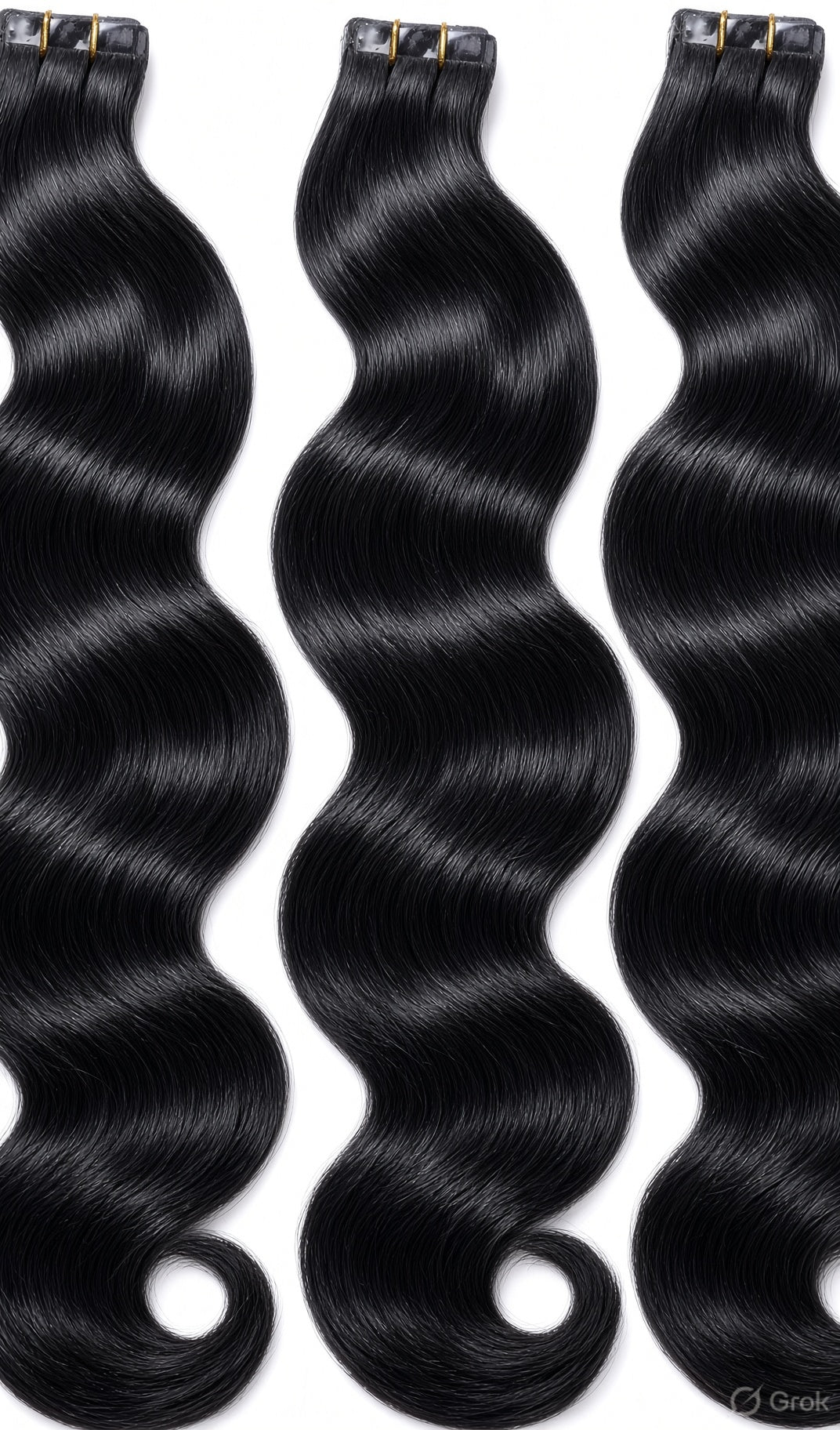 natural black wavy hair extensions australia
